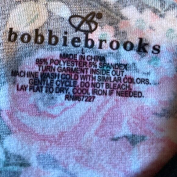 Bobbie Brooks Short sleeve floral dress Large - Picture 3 of 4